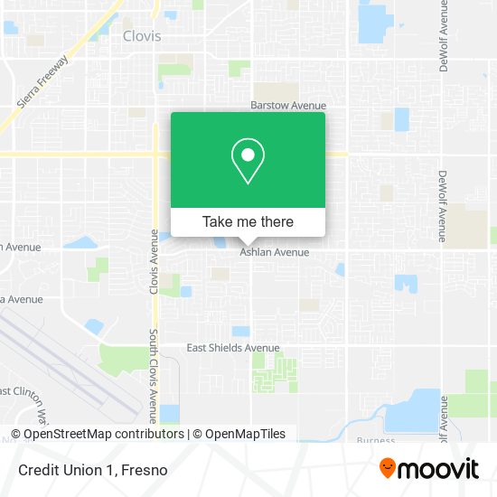 Credit Union 1 map