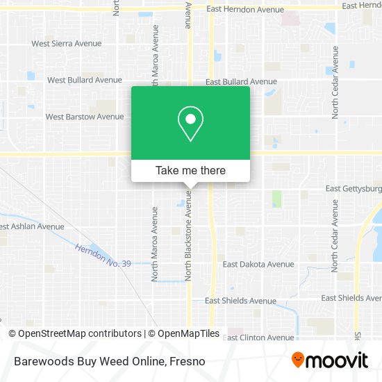 Mapa de Barewoods Buy Weed Online
