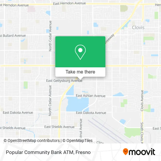 Popular Community Bank ATM map