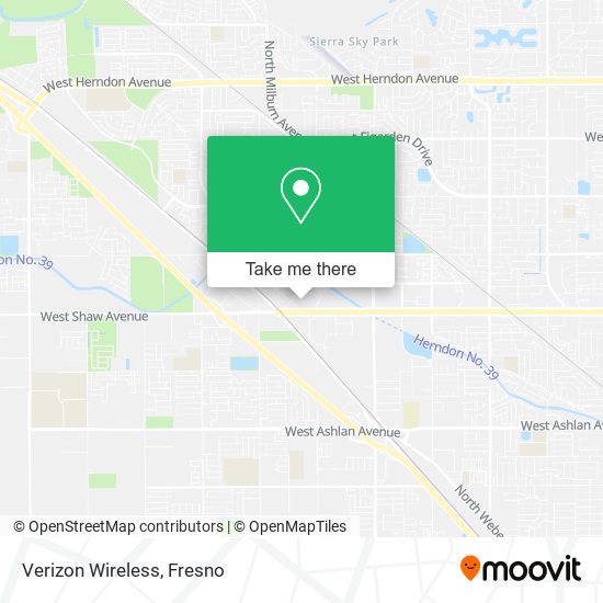 Verizon Wireless map