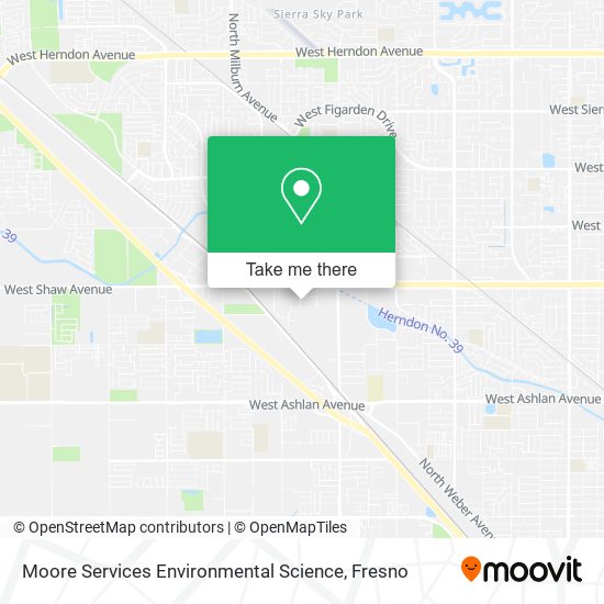 Mapa de Moore Services Environmental Science