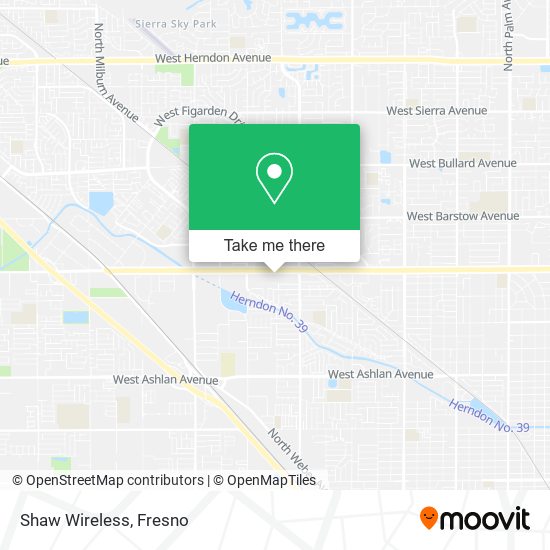 Shaw Wireless map