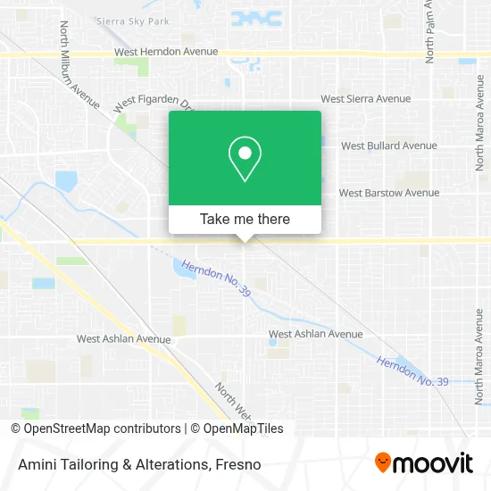 Amini Tailoring & Alterations map