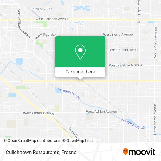 Mapa de Culichitown Restaurants