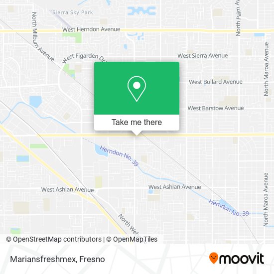 Mariansfreshmex map