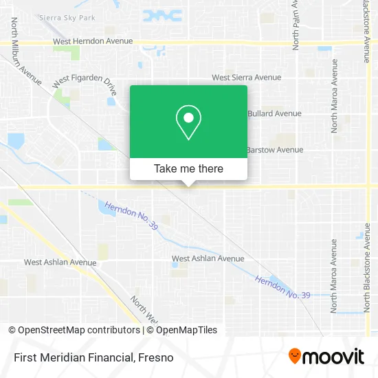 First Meridian Financial map