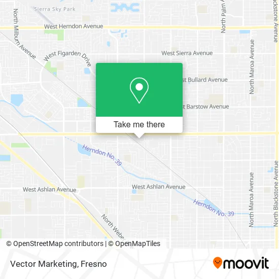 Vector Marketing map