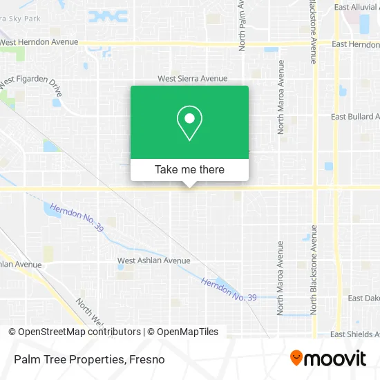 Palm Tree Properties map