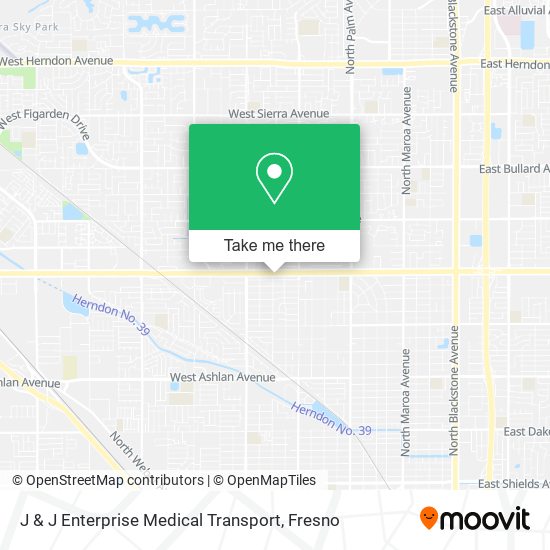 Mapa de J & J Enterprise Medical Transport
