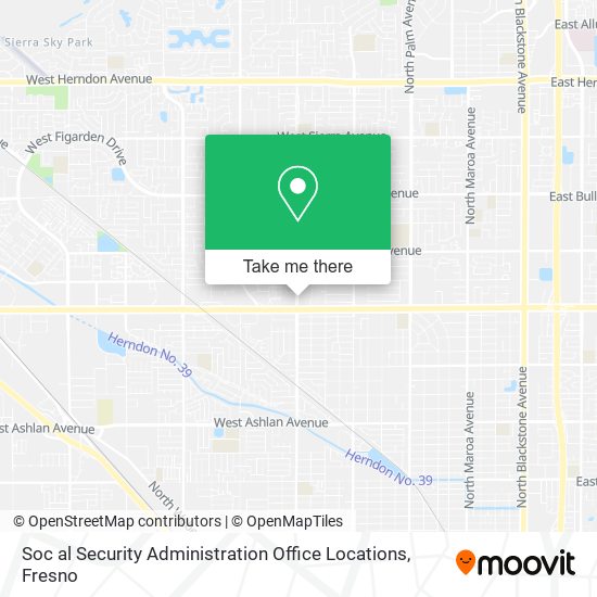 Soc al Security Administration Office Locations map
