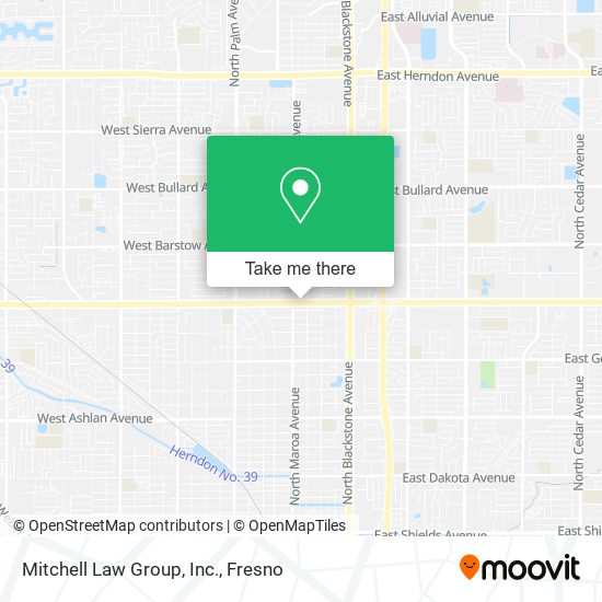 Mapa de Mitchell Law Group, Inc.