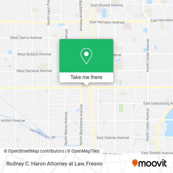 Mapa de Rodney C. Haron Attorney at Law