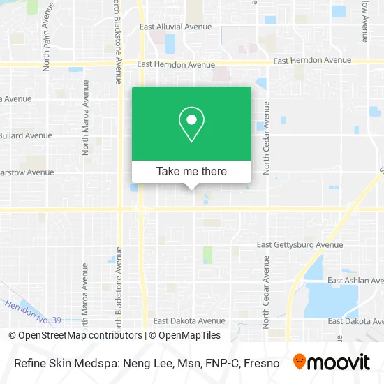 Refine Skin Medspa: Neng Lee, Msn, FNP-C map