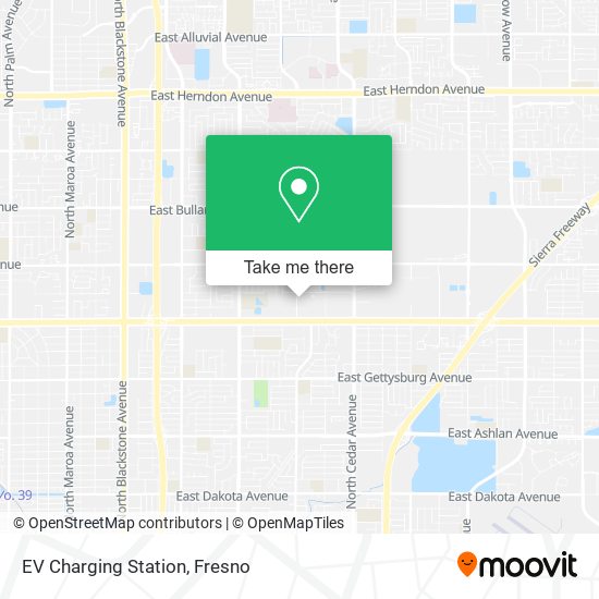 EV Charging Station map