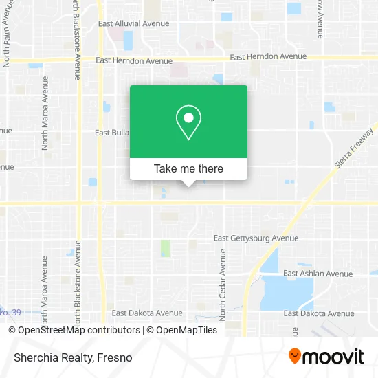 Mapa de Sherchia Realty