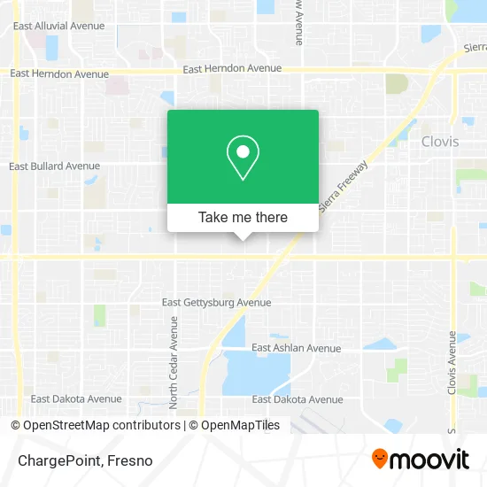 ChargePoint map