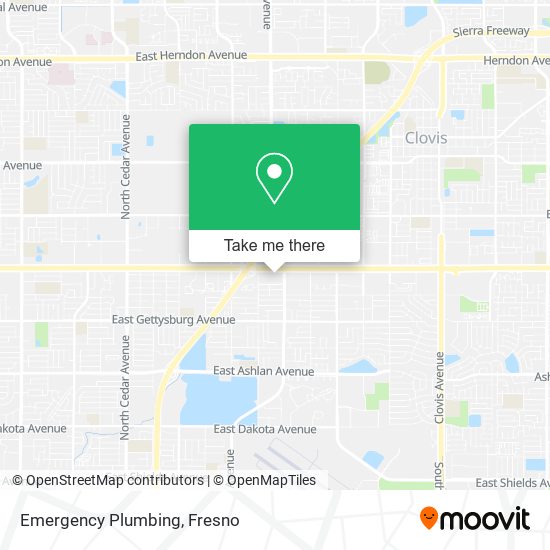 Emergency Plumbing map