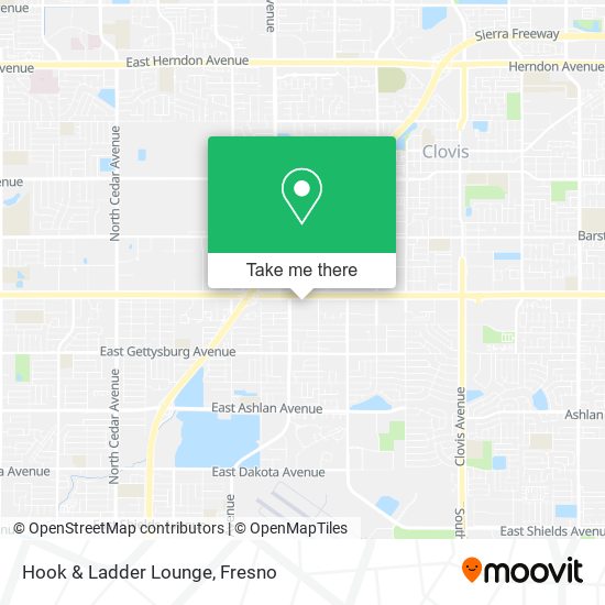 Mapa de Hook & Ladder Lounge