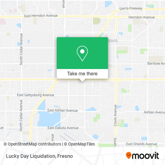 Mapa de Lucky Day Liquidation