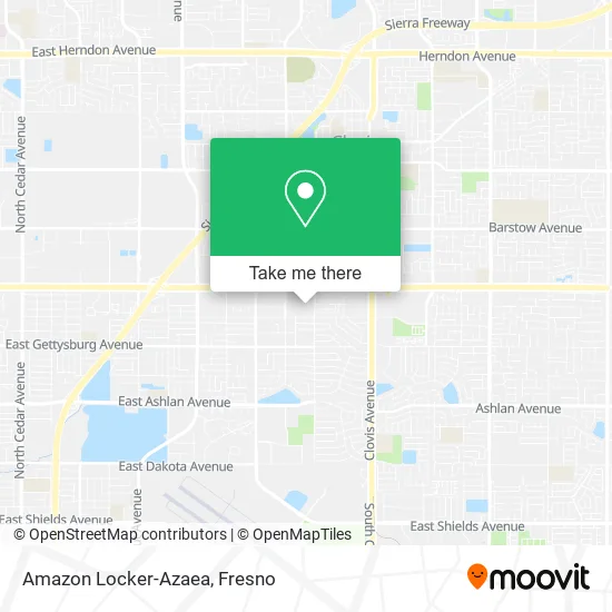 Amazon Locker-Azaea map