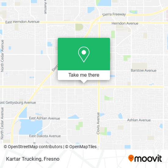 Kartar Trucking map