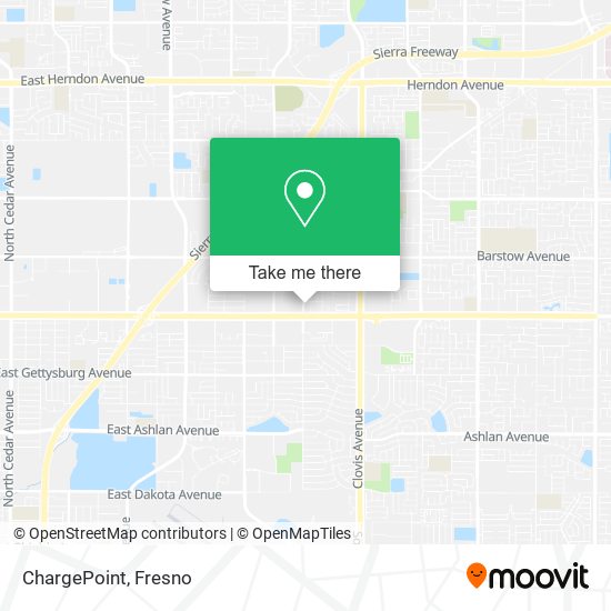 ChargePoint map