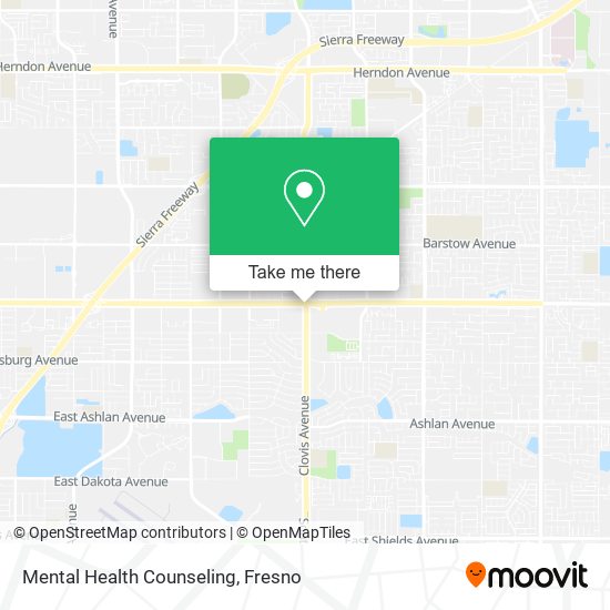 Mapa de Mental Health Counseling