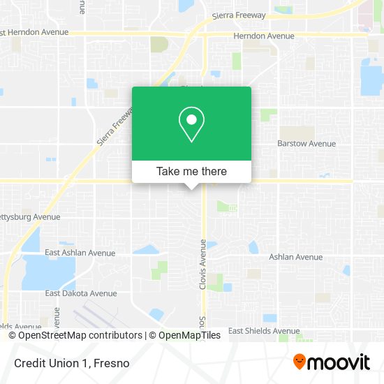 Credit Union 1 map