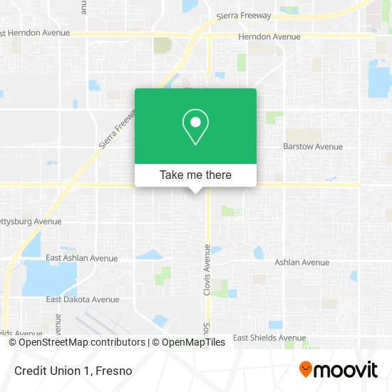 Credit Union 1 map
