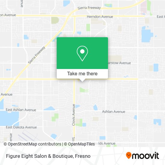 Mapa de Figure Eight Salon & Boutique