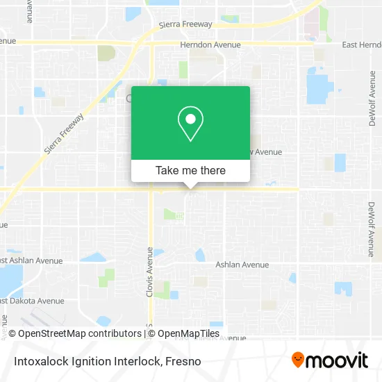 Intoxalock Ignition Interlock map