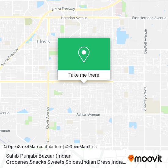 Mapa de Sahib Punjabi Bazaar (Indian Groceries,Snacks,Sweets,Spices,Indian Dress,Indian Jewellary)