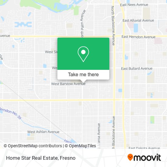 Home Star Real Estate map