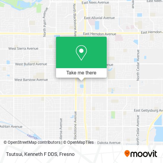 Tsutsui, Kenneth F DDS map