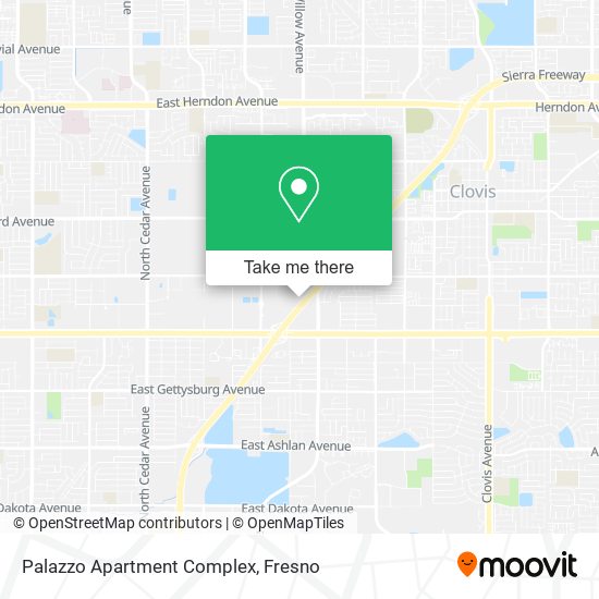 Palazzo Apartment Complex map