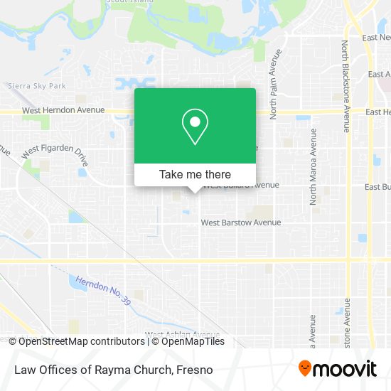 Law Offices of Rayma Church map
