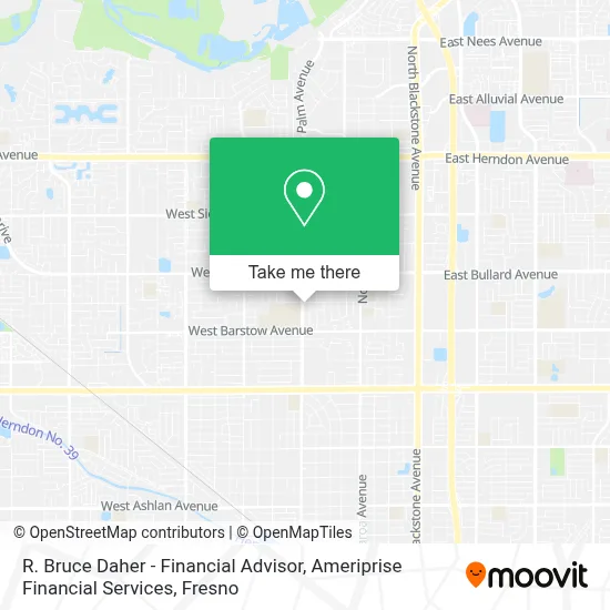 R. Bruce Daher - Financial Advisor, Ameriprise Financial Services map