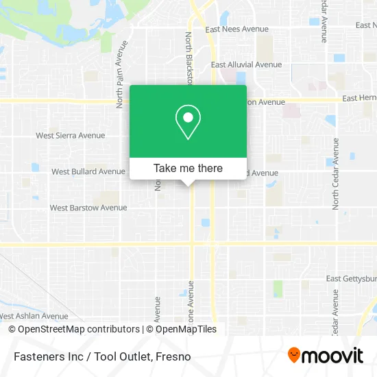 Fasteners Inc / Tool Outlet map