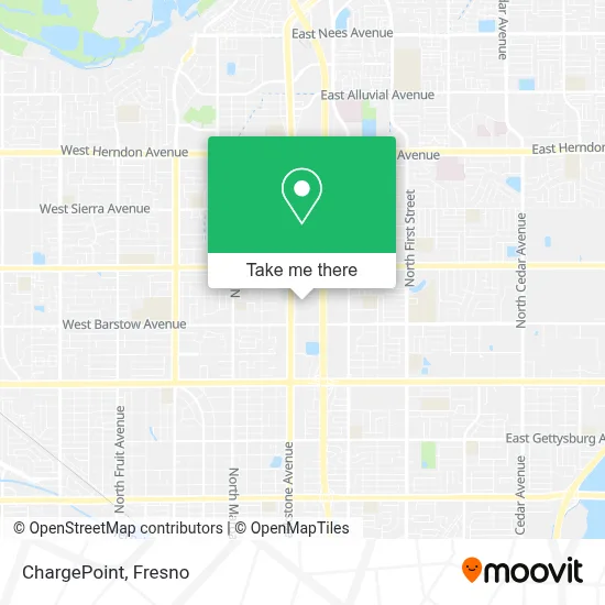 ChargePoint map