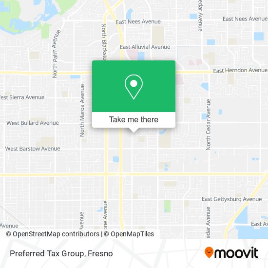 Mapa de Preferred Tax Group