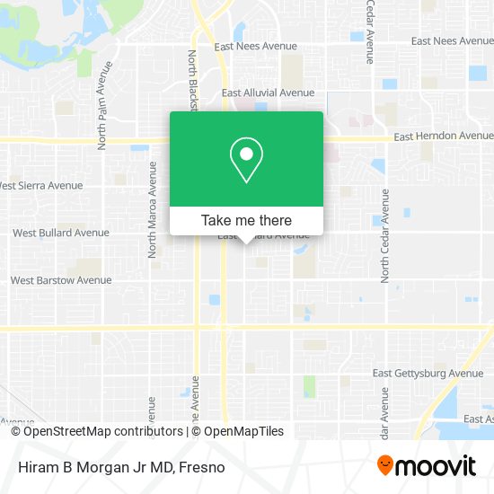 Mapa de Hiram B Morgan Jr MD