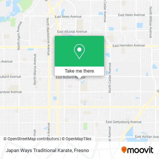 Mapa de Japan Ways Traditional Karate