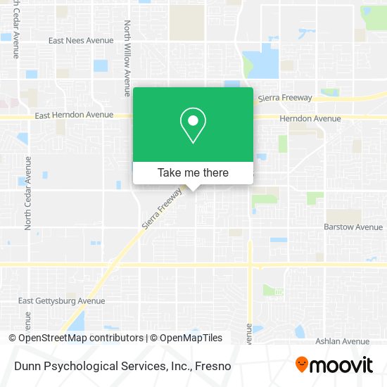 Dunn Psychological Services, Inc. map