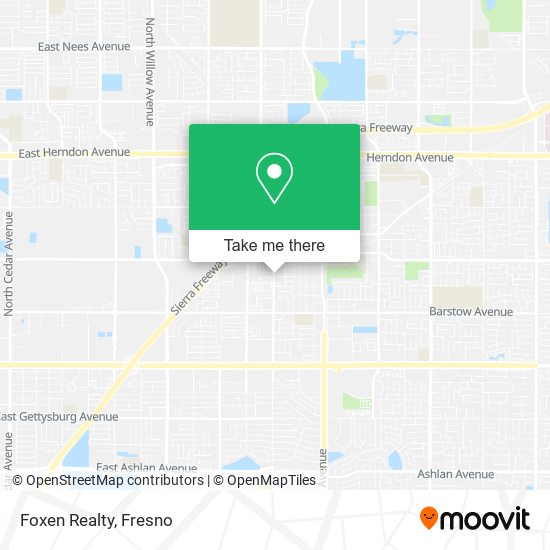 Foxen Realty map