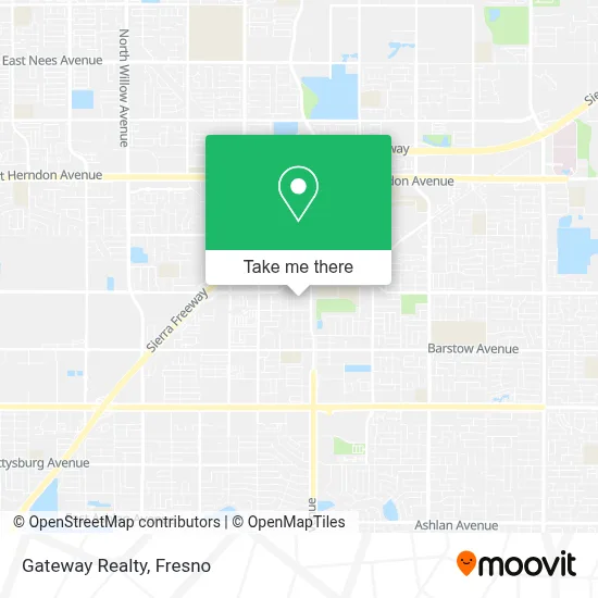 Gateway Realty map