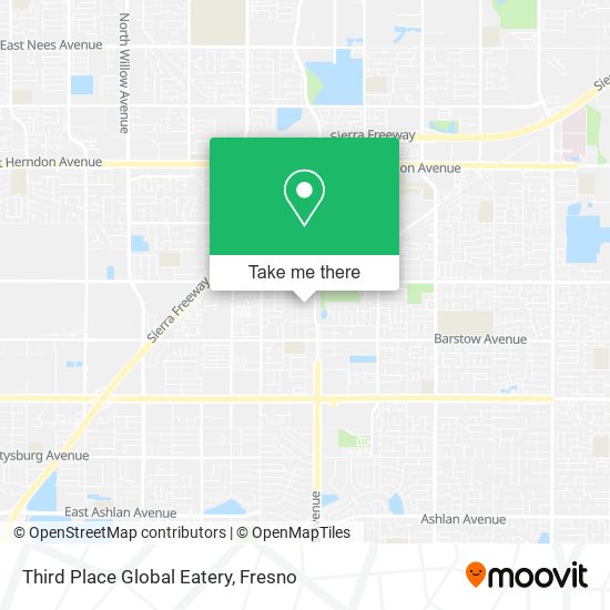 Third Place Global Eatery map