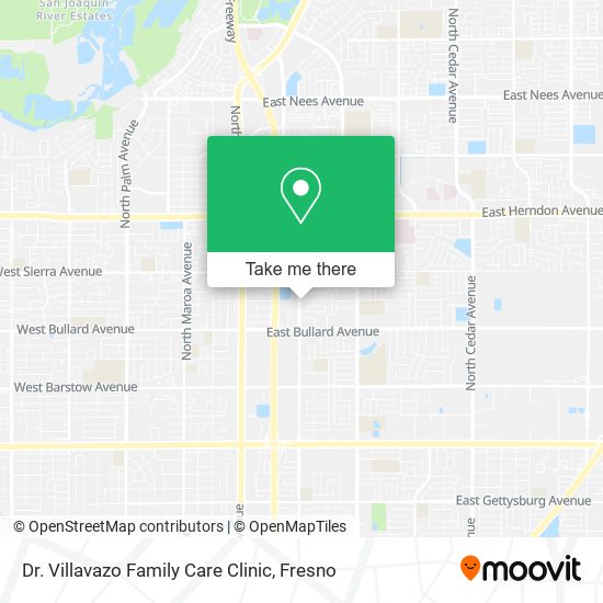 Dr. Villavazo Family Care Clinic map