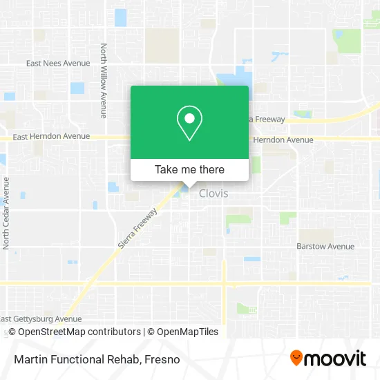 Mapa de Martin Functional Rehab