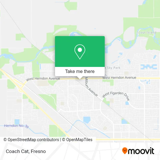 Coach Cat map