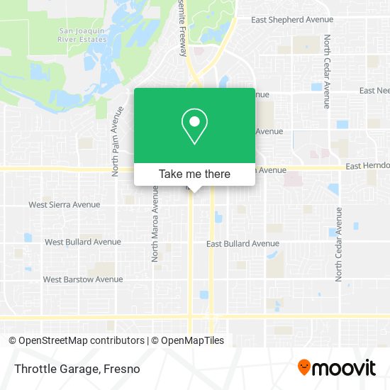 Mapa de Throttle Garage